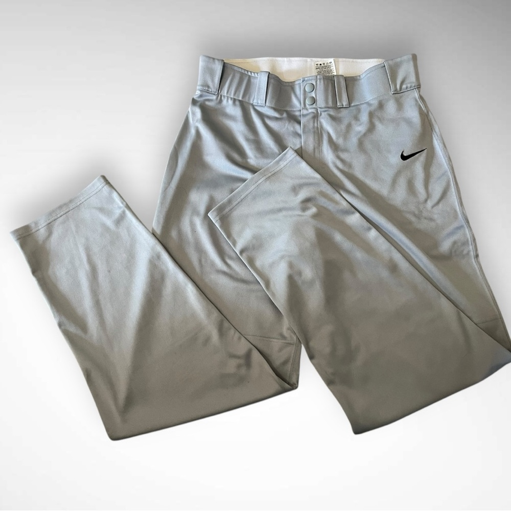 NIKE‎ Men's Dri-Fit Gray Baseball Pants Size L | EUC - Picture 2 of 9